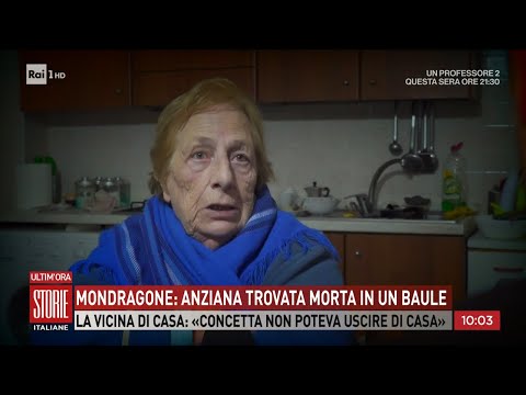 Mondragone: anziana trovata morta in un baule - Storie italiane 12/12/2023