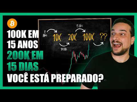 🚨 BITCOIN SUPERA OS 100K… E VAI DOBRAR DE PREÇO EM QUESTÃO DE DIAS