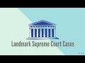 Understanding Key Supreme Court Cases