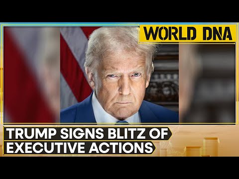 POTUS Donald Trump Signs Blitz Of Executive Actions | World DNA | WION