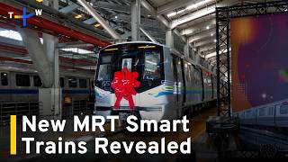 YouTube video thumbnail: Taipei Metro Unveils New High-Capacity Train Cars