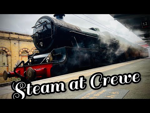 2x Steamers at Crewe! Plus a couple of hours filming at Stafford