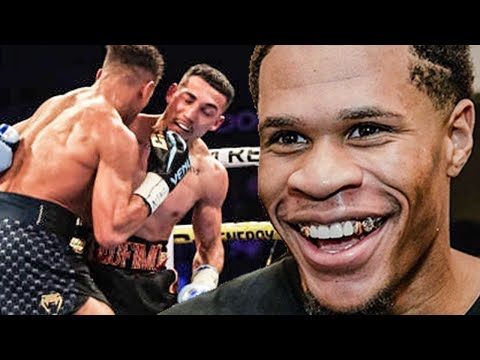 Devin haney reacts to teofimo lopez beating jamaine ortiz; declares king of 140 after lackluster win