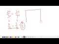 Dividing Fractions Using Common Denominators