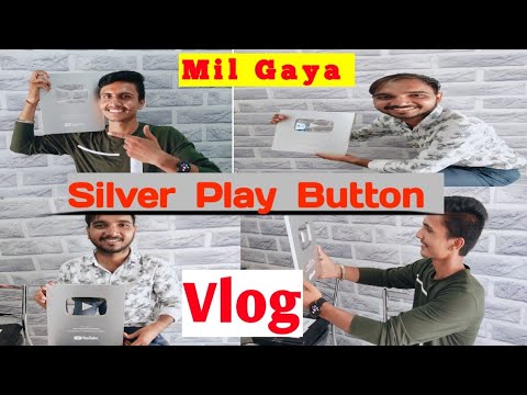 Silver Play Button Mil Gaya 🎉🎁 | Bhaut Khushi Ho Rehai Hai ❤️😘 | @dmvloghansi