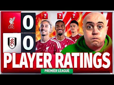 LIVERPOOL WERE <strong>TOO</strong> SOFT AGAIN! <strong>TOO</strong> MANY LAZY PAMPERED PLAYERS! Liverpool 0-0 Fulham Player Ratings