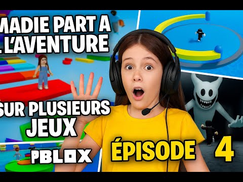 🔥 Madie part à l’aventure sur plusieurs jeux Roblox ! 🎮 Épisode 4 – Fun, défis & fous rires !