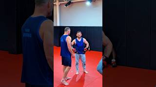 TUF filming Day with Team Bisping 🔥🦾 #merabdvalishvili