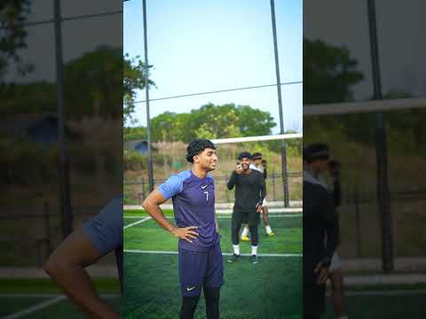 😂Penalty Challenge But the GK is Blindfolded.  #shorts