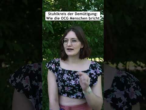 Stuhlkreis der Demütigung?! OCG-Aussteigerin erzählt
