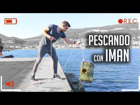 ENCONTRAMOS cosas BAJO EL MAR con un SUPER IMÁN!!! 🎣