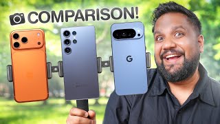 iPhone 17 Pro Max vs Galaxy S25 Ultra vs Pixel 10 Pro XL Camera Test - Inconsistent!