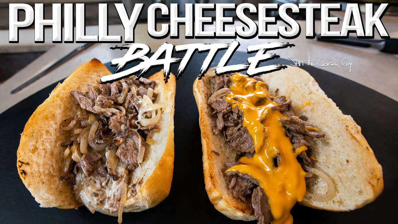 The best philly cheesesteak recipe - cheese whiz vs. Provolone? 4k