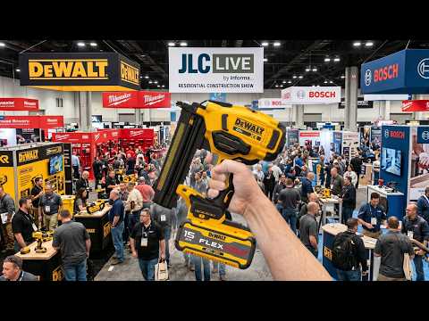 12 NEW Power Tools from the MASSIVE JLC LIVE EXPO!