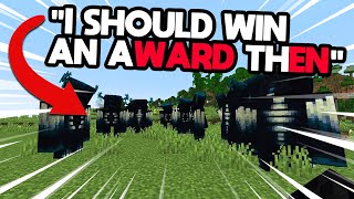 Minecraft, But If I Say Warden Then 10 Wardens Spawn...
