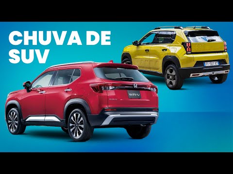 OS SUVS QUE SERÃO LANÇADOS NO BRASIL EM 2025