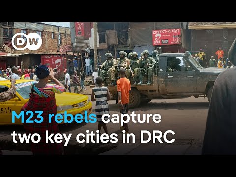 M23 rebels make further advances in DRC | DW News