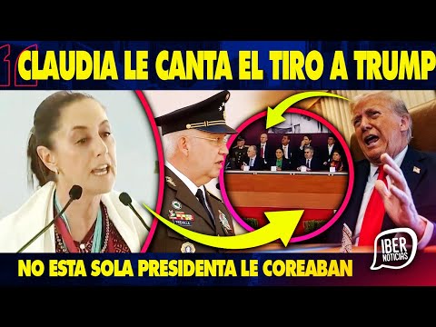 ¡NOS QUIERE INVADIR! CLAUDIA LO FRENA DE INMEDIATO, TRUMP SE FUE DE NACHAS,TENEMOS MUCHA PRESIDENTA