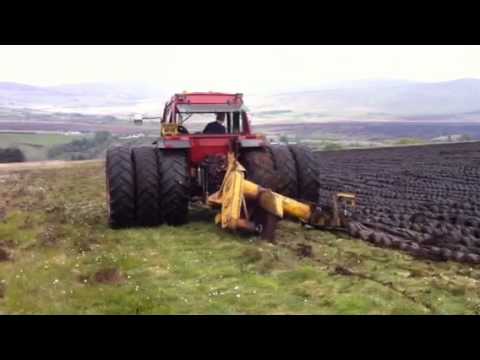 Ford tractor speed plowing