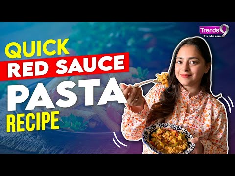 Quick Red Sauce Pasta Recipe 👌🍝 | How to Make Italian Red Sauce Pasta at Home?#pasta