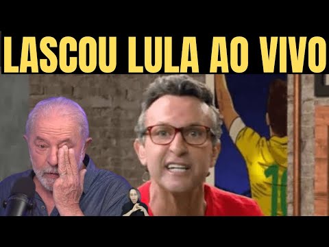 LULA APANHA DO CRAQUE NETO AO VIVO MAS LOGO APÓS O APRESENTADOR PASSA PANO