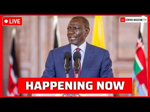 STATE HOUSE LIVE🔴President Ruto to Address the Nation ahead of Johana Ngeno Burial Tomorrow