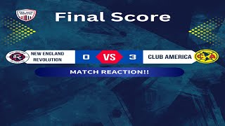 Clueless! NE Revolution 0-4 Club America
