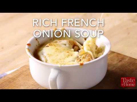 Rich French Onion Soup