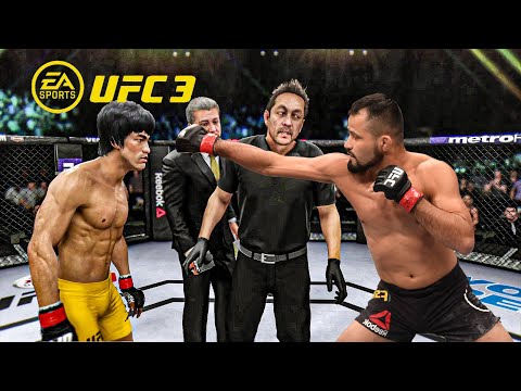 Bruce Lee vs Jussier Formiga   EA Sports UFC 3   Dragon Fight 🔥🐲