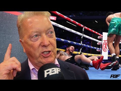 FRANK WARREN REACTS TO EDGAR BERLANGA GOING TO HOSPITAL REPORTS AFTER HAMZAH SHEERAZ HUGE KO