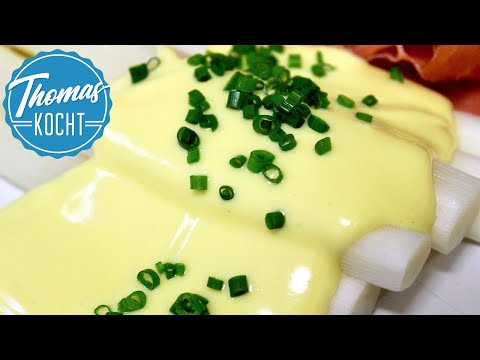 Sauce Hollandaise in 5 Minuten, so gelingt sie immer! - Spargel