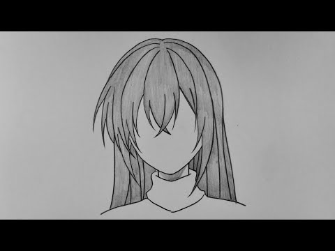 Cara Menggambar Rambut Anime Cewek Mudah Untuk Pemula