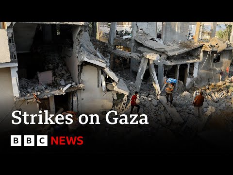 Gaza: How much damage has been caused by Israeli air strikes? - BBC News