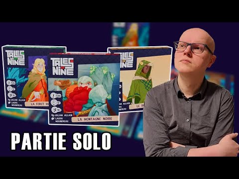 TALES OF NINE - Que penser de cette nouvelle gamme de jeux solo ? - Partie SOLO & AVIS