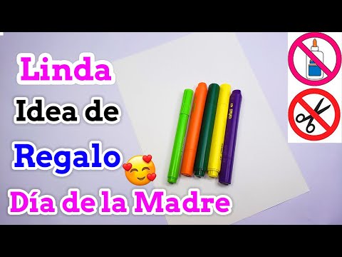 🥰 No Pegamento No Tijeras 🥰 Mother's day card / Como hacer una tarjeta para el día de la madre/mujer