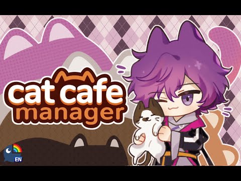 【CAT CAFE MANAGER】my life's dream in a game ; w ;【NIJISANJI EN | Uki Violeta】