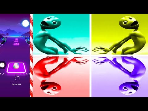 Alien Dance Face Eye Missing Face Eyes Colour Matching #1