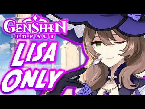 Can You Beat Genshin Impact Only Using Lisa??!!
