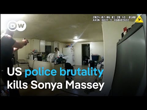US: Anger increases as bodycam footage shows police shooting unarmed black woman | DW News