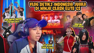 VLOG GRAND FINAL NINJA CLASH INDONESIA JUARA?! 