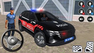 🚓 Hyundai Tucson Türk Polis Arabası Sürüş Oyunu - Polis Simülatörü #3 - Android Gameplay