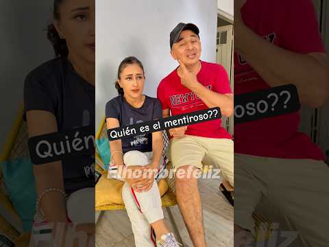 Quién es el mentiroso. #videosgraciosos #humor #comedia #risas #novios