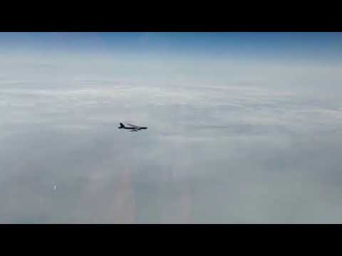 Russian fighter jets intercepts U.S. Air Force B-52 bombers