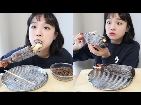 실패한 초코치즈핫도그 _ 사람이 살다보면 그럴 수도 있지
