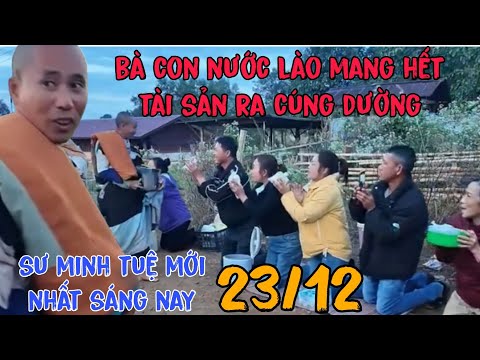 Sư minh tuệ mới nhất sáng 23/12 chẳng lẽ đây là sự thật khó tin họ đã làm điều này với thầy