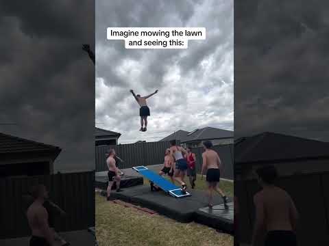 Like popcorn in the backyard 😂🤣 (via jazzu_malhi/IG)