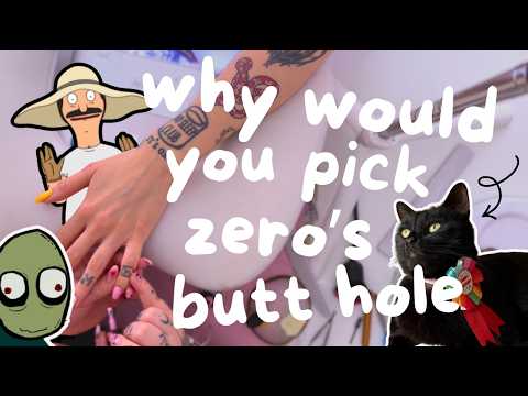 I let my followers pick my nails and THEY PICKED MY CATS BUTT HOLE!