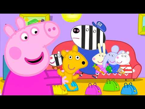 Peppa Pig en Español Latino 🐷 Noche de Pijamas y Juguetes 🐷 Super Toons TV Dibujos Animados