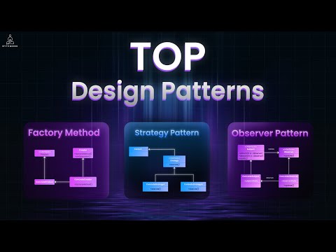 🎓 Top 3 Design Patterns Every Developer Should Know!