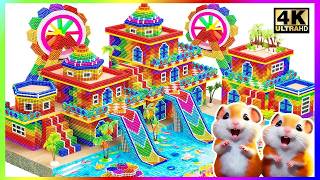 ASMR x 1.5 - Building A Private Luxury Resort With Secret Underground Swimming Pool And Double